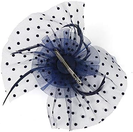 כובעי אורח לחתונה של Napoo 20s כובע כובע פילבוקס סרטי כובע פרחים רוקדים כובעי מפלגת תה אביזרים