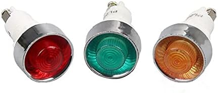 SVAPO 1PCS PL מחוון אותות מתג כפתור אדום ירוק אדום, צהוב 12V 24V/110V AC220V פתיחת 13.5 ממ