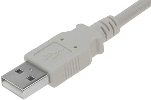 כבל SF 3ft USB 2.0 זכר לכבל הרחבה נשי, לבן-לבן