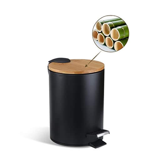 SAWQF 3/5L היפוך עץ זבל זבל יכול אשפה מארגן מיכל פסולת זבל למשרד מטבח אמבטיה