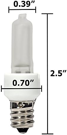מנורת 4485 מנורת אור בגימור לבן, 2.44 אינץ', 1 ספירה, חלבית