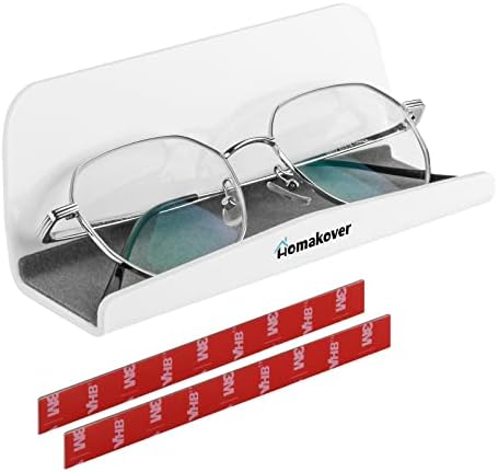 Bluecell Acrylic Office Office משקפיים רכבי קיר מחזיק משקפי שמש משקפי שמש עם קלטת דבק