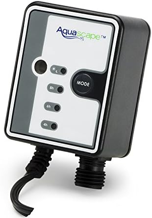 Aquascape 84039 Photocell חיישן אור עם טיימר דיגיטלי, 60 וואט, שחור