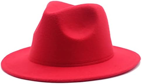 Ynnolove ילדים קלאסיים קלאסיים כובע פדורה רחב ילדים בנים בנים הרגישו פנמה כובע