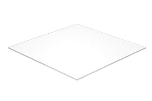 גיליון מרקם של פלקן עיצוב ABS, לבן, 20 x 36 x 1/8