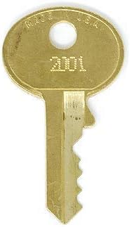 Master Lock 2767 מפתחות החלפה: 2 מפתחות