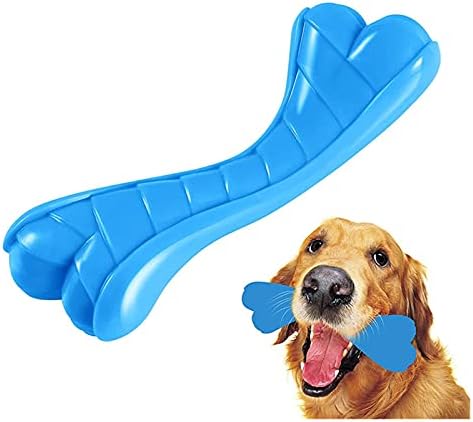Fegoclt עצם כלב עמידה בפני עמידה בפני עצם חיית מחמד ידידותית לסביבה לכלבים גדולים בינוניים גדולים ללעוס ניקוי צעצועי