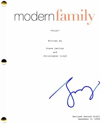 ג'סי טיילר פרגוסון חתום על חתימה מודרנית תסריט טייס מלא מודרני - נדיר