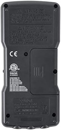 מכשירי SPERRY DM6850T ​​מולטימטר דיגיטלי, דק, TRMS, Bluetooth, אוטומטי, 600 V AC/DC, 10A זרם, חיבור, התנגדות,