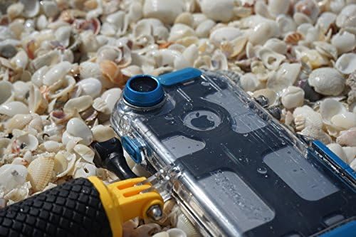 Pro Shot Touch - מארז אטום למים התואם לאייפון 8 ו -7, ותואם לכל תקעי GoPro। מקרה מושלם לשנורקל שחייה צלילה