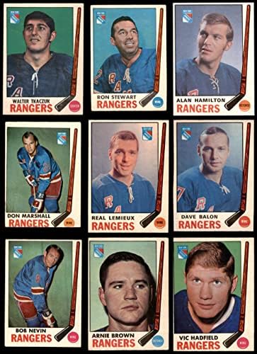 1969-70 O-Pee-Chee New York Rangers Team Set New York Rangers-הוקי VG+ Rangers-הוקי