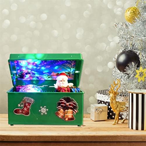 קופסת מוסיקה בסגנון חג המולד של ליוזה יצירה יפה סנטה קלאוס דקור קופסת מוסיקה למסיבה