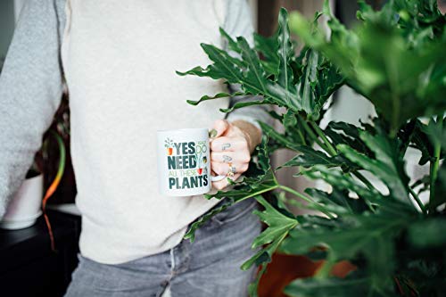 ספל קפה מאהב צמח, כוס תה צמחי בית, גרדנר נוף מתנות אגודל ירוק, כן אני באמת צריך את כל הצמחים האלה