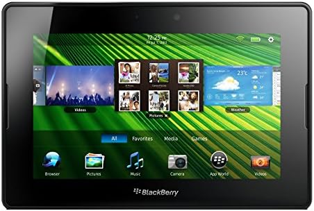 Blackberry Playbook 32GB 7 מחשב טאבלט רב-מגע עם מעבד ליבת כפול 1 ג'יגה הרץ, מצלמה 5MP ומצלמת 3MP משנית, וידאו, GPS,