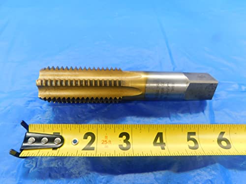 REGAL 1 1/4 7 UNC H3 HSG מצופה פח תחתון ברז 6 חליל ישר 1.25 733770A - AS1614BH2