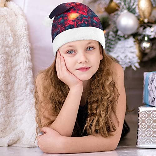 מכשפה ועדר קטיפה חג המולד כובע שובב ונחמד סנטה כובעי עם קטיפה ברים ונוחות אוניית חג המולד קישוט