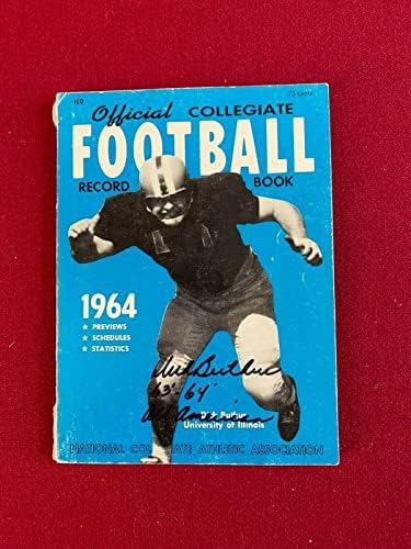 דיק בוטקוס, חתימה ספר תקליטי כדורגל קולגייט 1964 - חתימה של NFL חתימה פריטים שונים