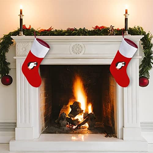 גרבי חג המולד מצחיקים מצחיקים קטיפה אדומה עם שקית ממתקים לבנה קישוטי חג המולד ואביזר מסיבות משפחתיות