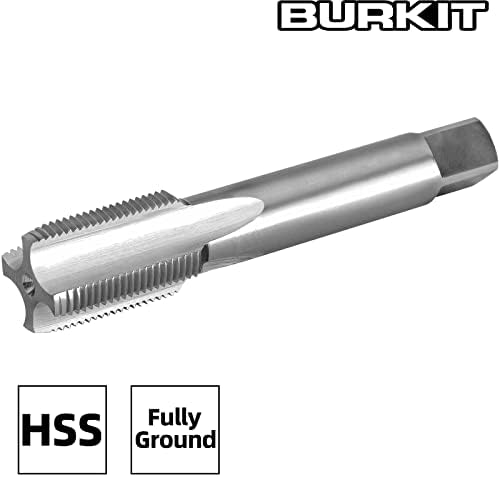 Burkit M43 x 4 חוט ברז על יד ימין, HSS M43 x 4.0 ברז מכונה מחורצת ישר