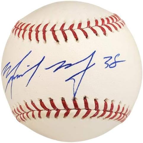 מייקל מורס חתימה על חתימה רשמית MLB בייסבול סן פרנסיסקו ענקים MCS HOLO מלאי 57860 - כדורי בייסבול עם חתימה