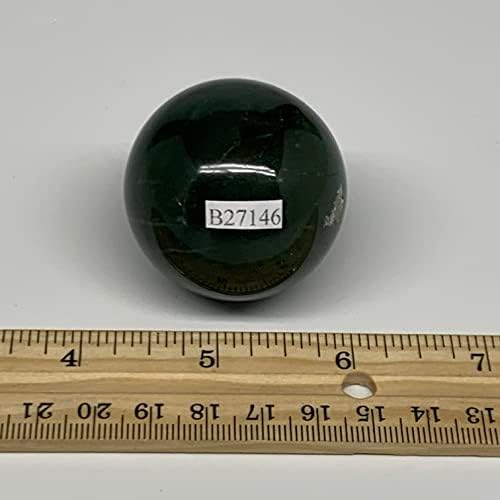 107 גרם, 1.6 , טבעי טבעי של זייד סטון כדור אבן חן מהודו, תפאורה ביתית, אספנות, B27146