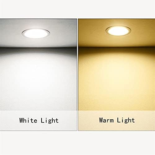 תאורה שקועה מודרנית 3 ואט-18 ואט הובילה אורות תקרה עגולים דקים במיוחד לתאורה ביתית מסחרית זרקור מקורה שקוע תאורה אחורית מתקן