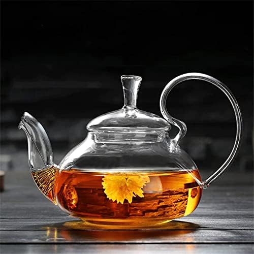 Xwozydr אמייל תה קריסטל סט חיננית כוס קומקום קומקום חם וקרה משקאות ביתיים