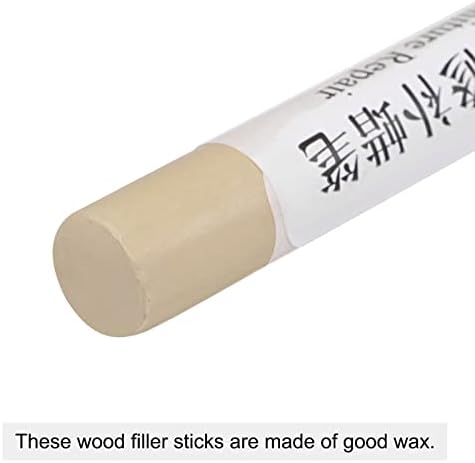 מקל מילוי שעווה של עץ עץ, ריהוט עפרונות ריהוט תיקון מעץ תיקון מילוי שעווה מגע מגע עטים של צבע שעווה לשריטות חורים