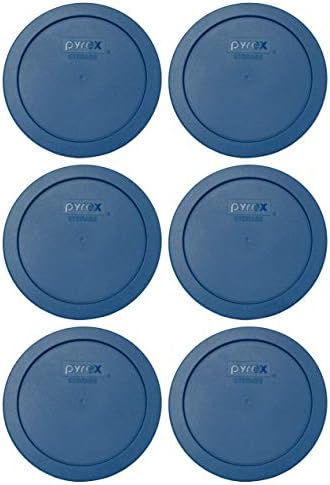 פיירקס 7201 - מחשב כחול אשוח עגול פלסטיק מזון אחסון החלפת מכסה, תוצרת ארה ב