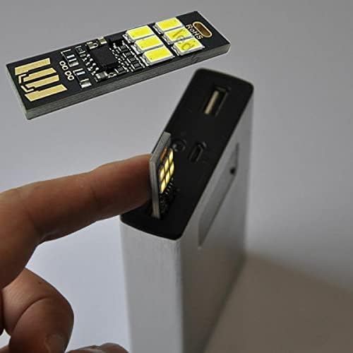לוח מגע לעומק עומק של לילה LED קטן כדי להפעיל ולכבות את ה- USB