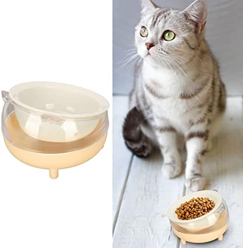 קערת חתול, ניקוי קל קערת חיית מחמד מורמת מדיח כלים מיקרוגל מיקרוגל למים למקורה
