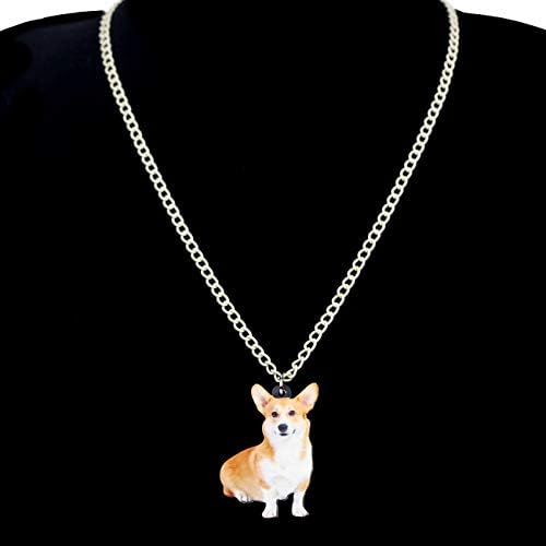סטי תכשיטי כלב אקריליק חמוד חיות מחמד כלב מתנות לנשים בנות אוהבי כלב