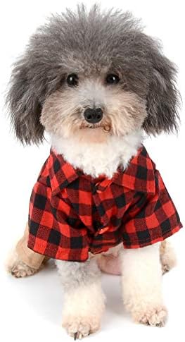 זוניאה בסגנון בריטי חיות מחמד קטנות כלב כלב סרבל סרבל סוודר משובץ סוודר עם מכנסי חאקי מכנסיים תלבושות כלב צ'יוואווה בגדי S