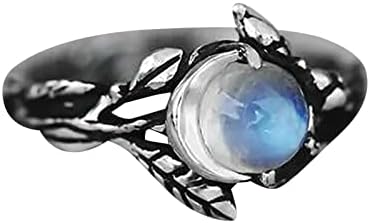 יסטו זול טבעות לנשים שמיימי טבעת זהב טוויג ירח טבעת גיאומטרי דפוס טבעת תכשיטים
