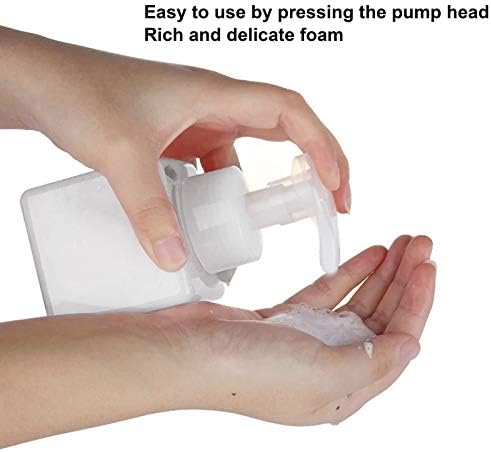4 יחידים מקצרים מתקן סבון בקבוק נוזל הניתן למילוי 250 מל מיכל בקבוק משאבת פלסטיק צלול למשאבת אמבטיה בית חולים כיור מטבח