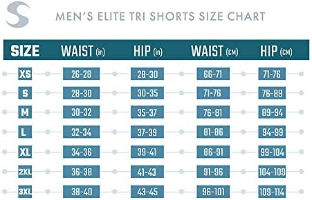מכנסיים קצרים של סינרגיה לגברים עם כיסי רשת