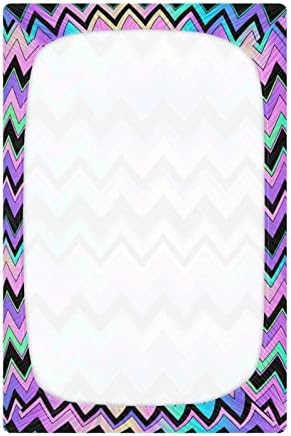 Umiriko Color Stripe Pack n Play Baby Play Playard Sheet