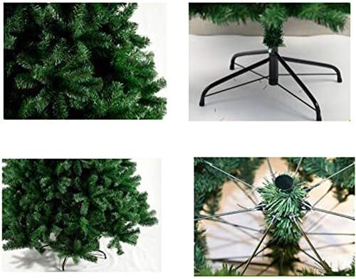 WOGQX עץ חג המולד מלאכותי עץ חג המולד ירוק ירוק, עץ מתכת חזק, 2ft/ 3ft/ 4ft/ 5ft/ 6ft/ 7ft/ 8ft