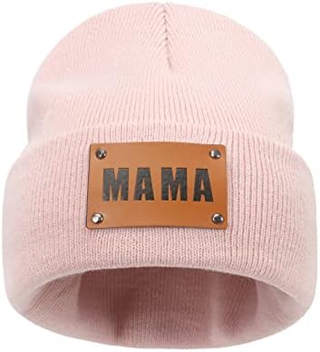 כובע משובץ בנים כובע הורה כובע כובע סרוג נשים תינוק חמים כובע היפופ אמא תינוקת חורפית סרוגה כובע טרופר