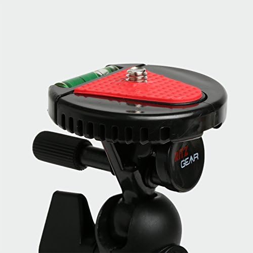 Ritz Gear 12 ”Flexi Trictod - עמדת מצלמה סופר -תכליתית עוזרת לכם לצלם תמונה ווידאו טובה יותר מזוויות מטורפות