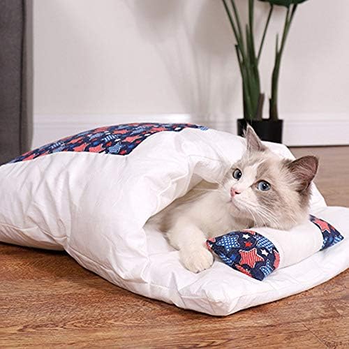 חם חתול מיטת בית רך ארוך קטיפה שמיכת חתול שינה מיטות קן עבור קטן בינוני כלבי חתולי גור כרית מחצלת קאמה גאטו