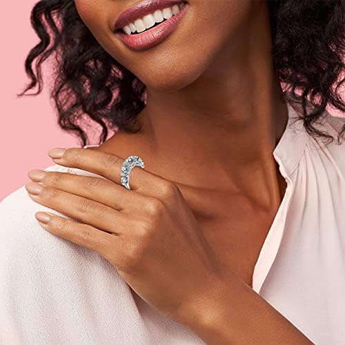 2023 חדש מסנוור שכבה כפולה טבעת תכשיטים אופנה יוקרתית זירקון טבעת סט תכשיטים חתונה נשית אירוסין זוג טבעת אנימה
