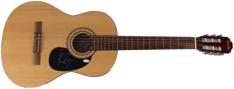 צ'אד קרוגר חתום על חתימה בגודל מלא פנדר גיטרה אקוסטית עם אימות ג'יימס ספנס JSA - אימות ניקלבק פרונטמן, שפת המדרכה, המדינה, הצד