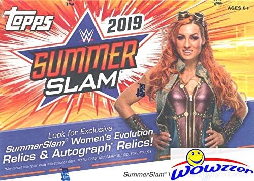 2019 Topps WWE WWE Summerslam בלעדי Blaster Blaster Blaster Blaster! חפש כרטיסים ומכוניות מבוק לסנר, אנדרטייקר,