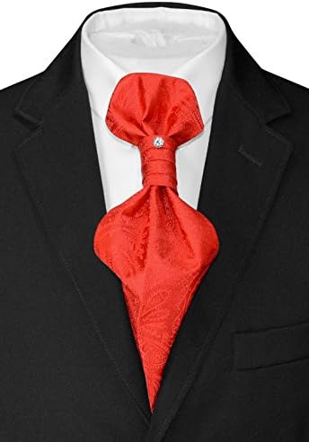 וזוביו נאפולי קשור אסקוט מוצק פייזלי צבע עניבה גברים של צוואר עניבת 21 צבעים