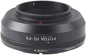 מתאם Focusfoto FD-FX לעדשת Canon FD FL תואם עם fujifilm fuji x-mount גוף מצלמה ללא מראה X-H2, X-H2S, X-T5,