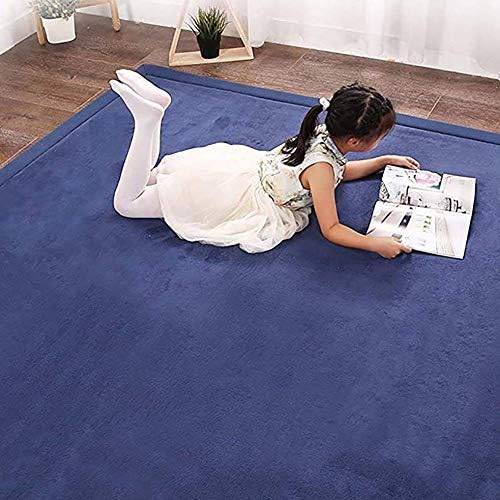 שחק שטיחי שטיחים מחצלת שטיחים מחצלת זחילה לילדים פעוטות תינוקות ילדים, שטיח אזור קטיפה אלמוגים, מחצלת יוגה