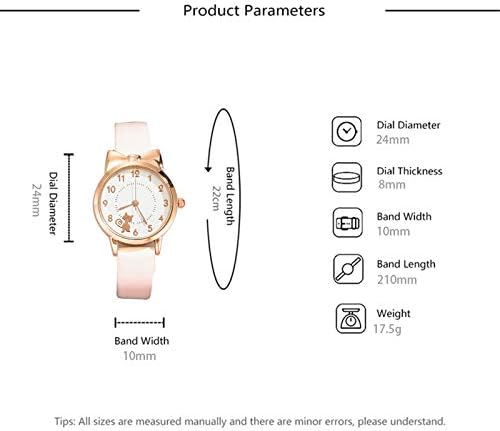 שעונים לנשים חמוד קלאסי אולטרה דק קלאסי קוורץ רצועת שעון מינימליסטי פורמליות מקרית נשים שעונים