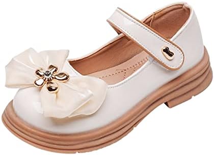 אופנה אביב קיץ ילדי נעליים יומיומיות בנות שמלת נעלי עבה בלעדי עגול הבוהן מוצק צבע פעוט נעל גרביים