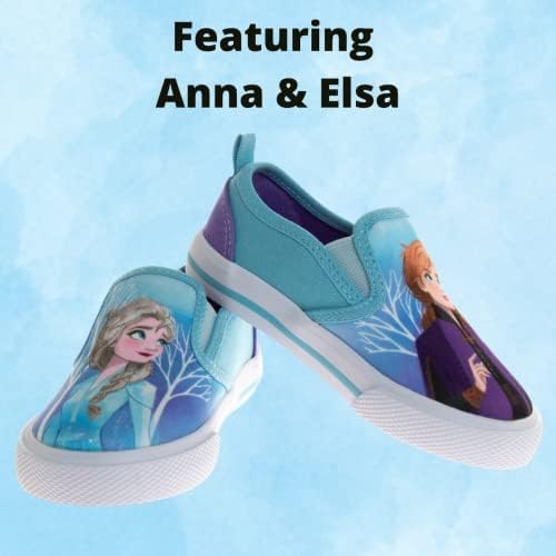 דיסני מיני מאוס, אלזה קפוא, נסיכת נעלי בנות פעוטות ילדים אופי בטלן נמוך למעלה להחליק על מקרית טניס בד סניקרס